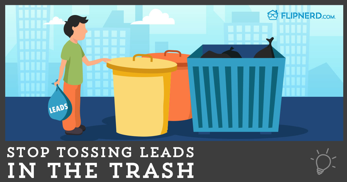 leads in trash